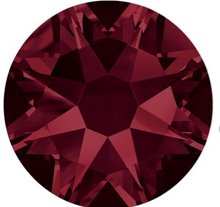 Krystaly Swarovski ss5 Burgundy